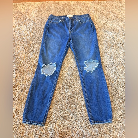 Free People Denim Jeans Womens 30 - Picture 2 of 6